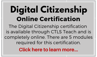 Digital Citizenship Certification